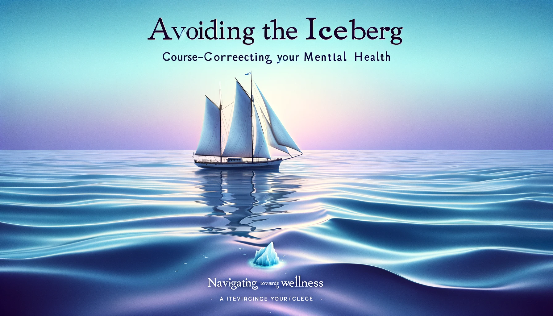 Avoiding the Iceberg: How to Course-Correct When Your Mental Health is Tanking