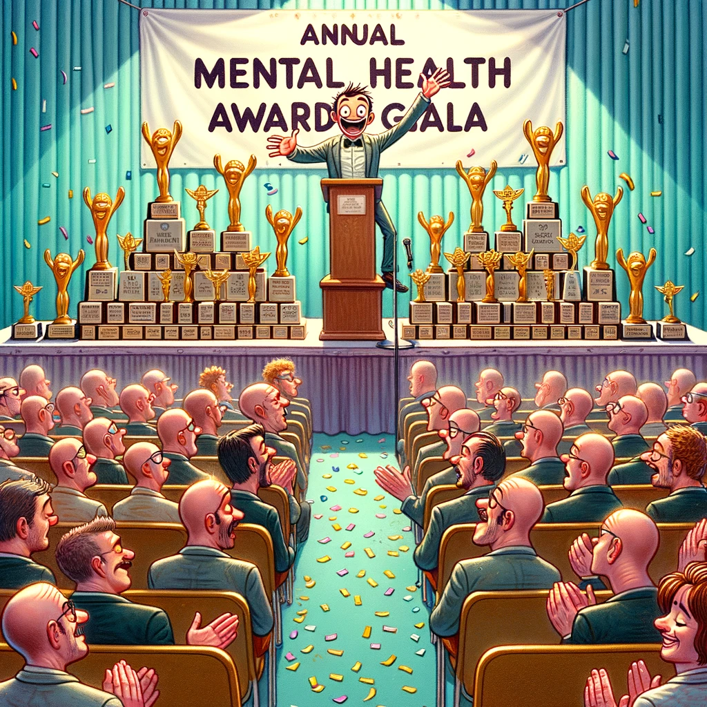 Same Trophy, Different Day: The Endless Echo of Awards in Mental Health Land